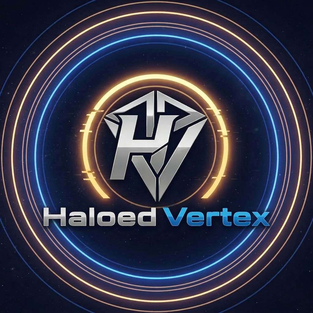 Haloed Vertex Logo